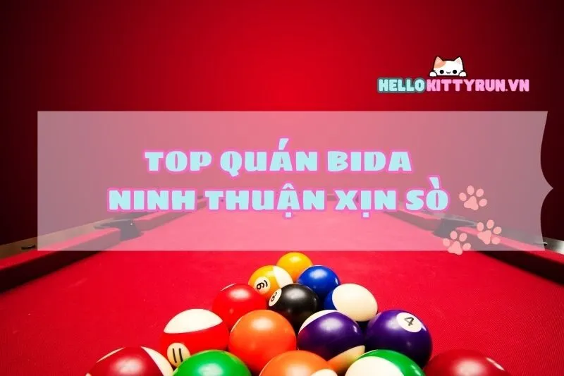 Top Quán Bida Ninh Thuận Xịn Sò Cho Gen Z – Giá Hạt Dẻ 2025