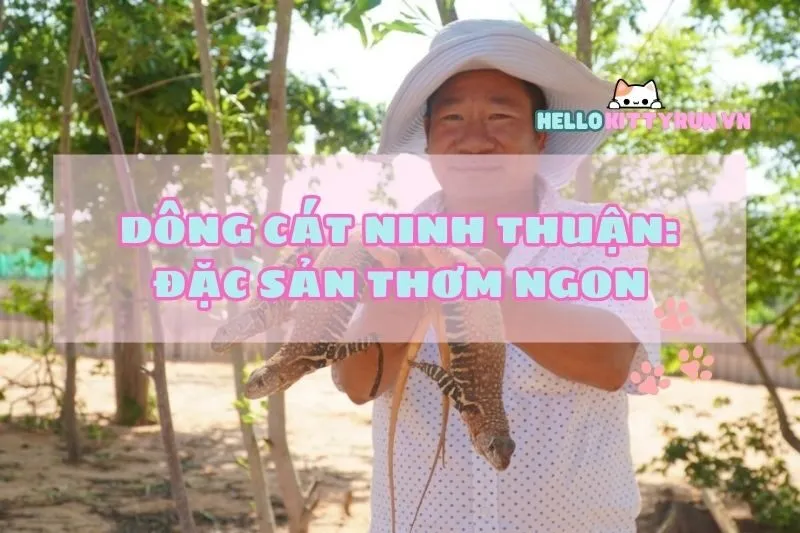 Dông cát Ninh Thuận: Đặc sản thơm ngon và độc đáo