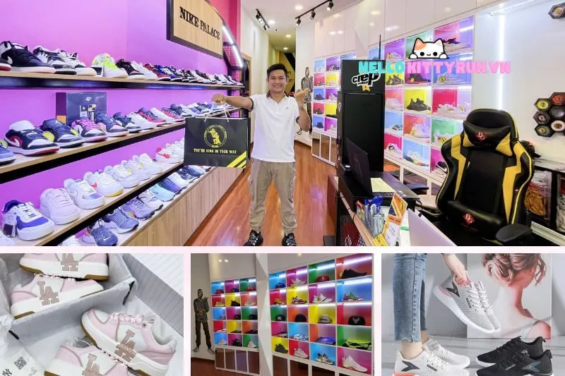 Shop bán giày Ninh Thuận: Siêu thị sneaker và thời trang uy tín