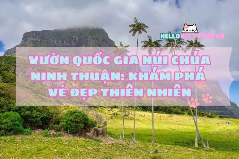Vườn quốc gia Núi Chúa Ninh Thuận: Khám phá vẻ đẹp thiên nhiên