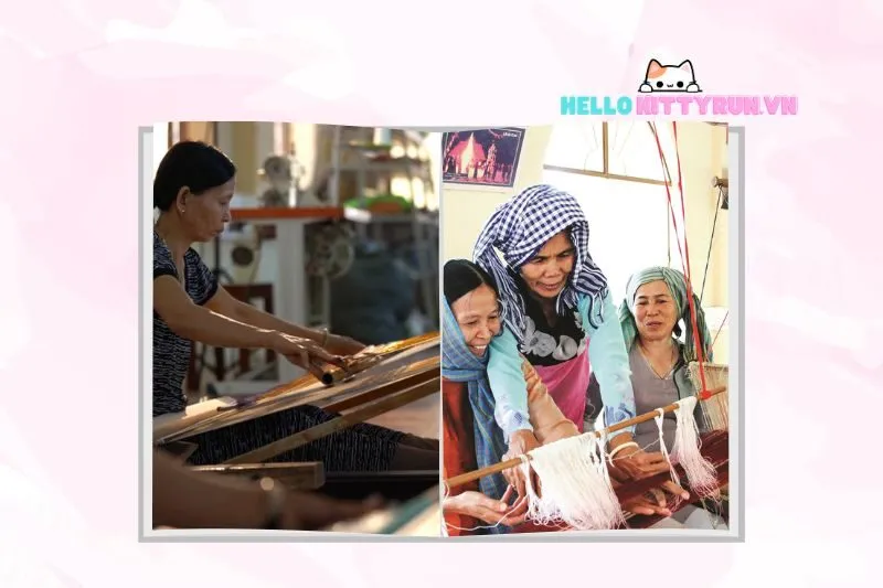 Giới Thiệu Tổng Quan Về Làng Thổ Cẩm Chăm Mỹ Nghiệp Ninh Thuận