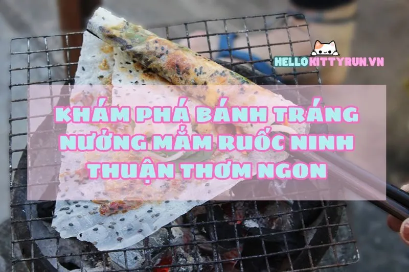Khám Phá Bánh Tráng Nướng Mắm Ruốc Ninh Thuận Thơm Ngon
