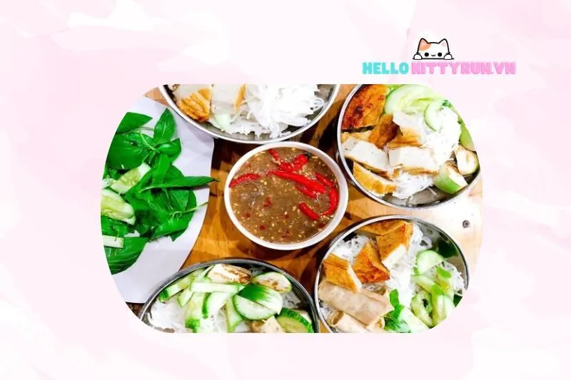 Nguyên liệu chính của bún mắm nêm Ninh Thuận